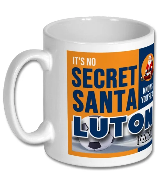 Luton Secret Santa Christmas Gift Mug