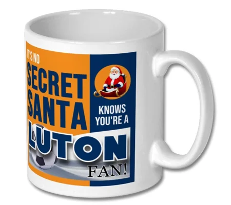 Luton Secret Santa Christmas Gift Mug