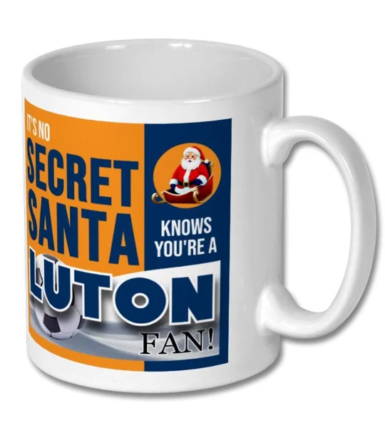 Luton Secret Santa Christmas Gift Mug