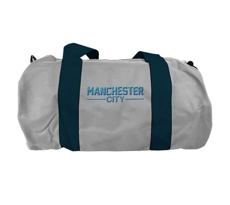 Manchester City FC Retro Style Holdall Barrel Kitbag
