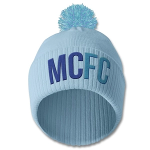 Man C Embroidered Retro-style Bobble Hat