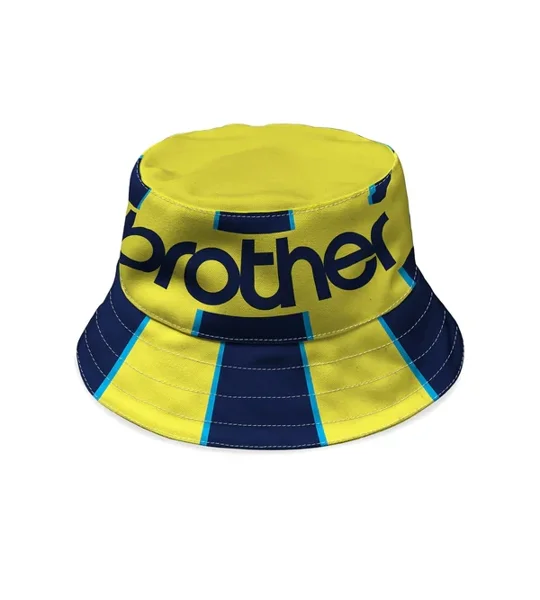 Man City 1998-inspired retro football bucket hat made from 380gsm heavy canvas