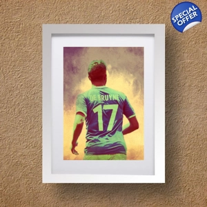 Manchester C Kevin De Bruyne Framed Print