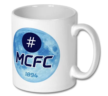 Manchester C Blue Moon Hashtag Mug