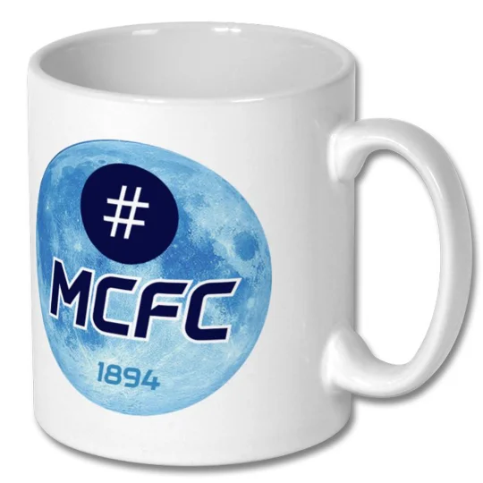 Manchester C Blue Moon Hashtag Mug