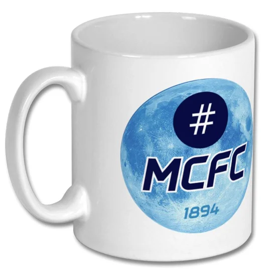 Manchester C Blue Moon Hashtag Mug