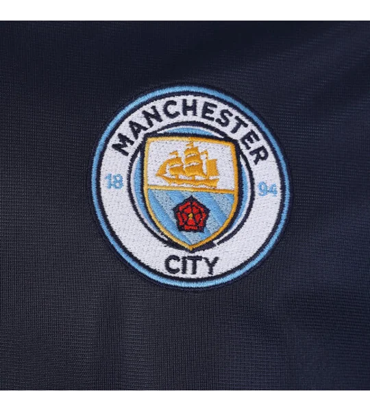 Manchester City FC Retro Style Track Jacket