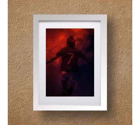 Manchester Ella Toone Iconic Framed Print
