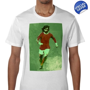 Man U George Best Iconic Vintage T-shirt