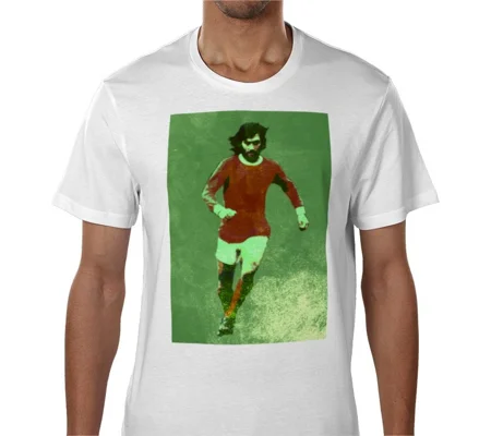 Man U George Best Iconic Vintage T-shirt