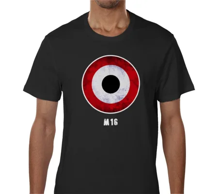 Manchester United Mod Target Retro T-Shirt