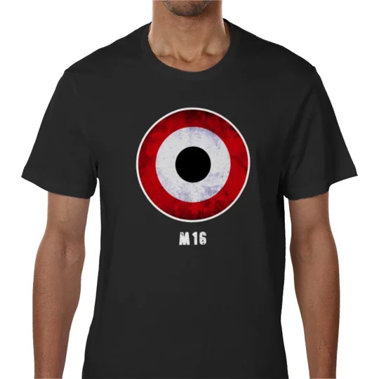 Manchester United Mod Target Retro T-Shirt