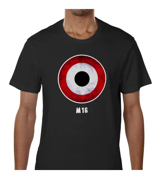 Manchester United Mod Target Retro T-Shirt
