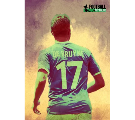Manchester City FC Kevin De Bruyne Poster