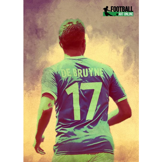 Manchester City FC Kevin De Bruyne Poster