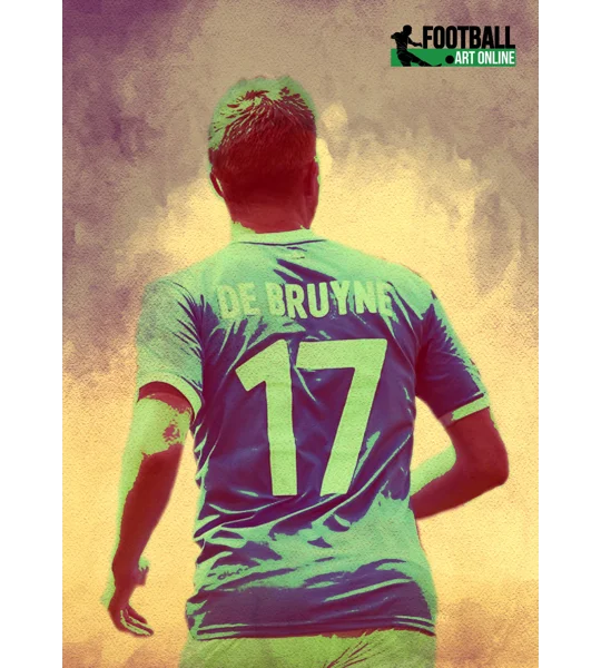 Manchester City FC Kevin De Bruyne Poster