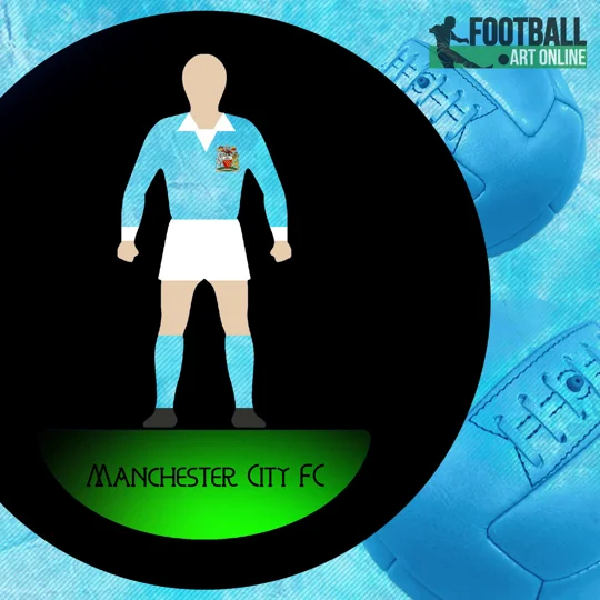 Manchester Football Figure Art T-Shirt