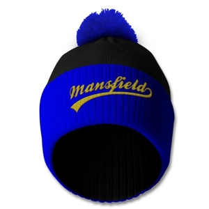 Mansfield Retro-Style Bobble Hat
