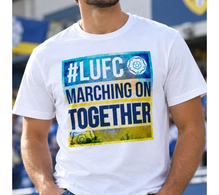 Marching On Together T-Shirt | Leeds United-Inspired Fan Tee