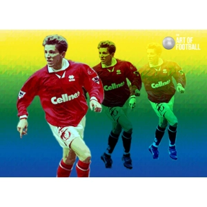 Middlesbrough Fc Juninho Pop-art Digital Print