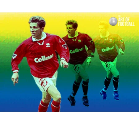 Middlesbrough Fc Juninho Pop-art Digital Print