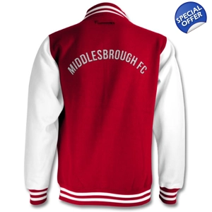 Middlesbrough FC Retro Style Varsity Jacket