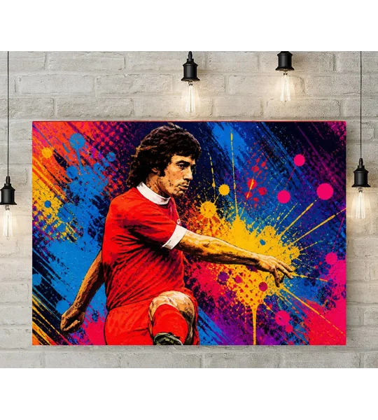 Mighty Mouse Keegan | Liverpool-Inspired Pop Art Style Canvas Wall Art