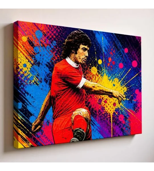 Mighty Mouse Keegan | Liverpool-Inspired Pop Art Style Canvas Wall Art