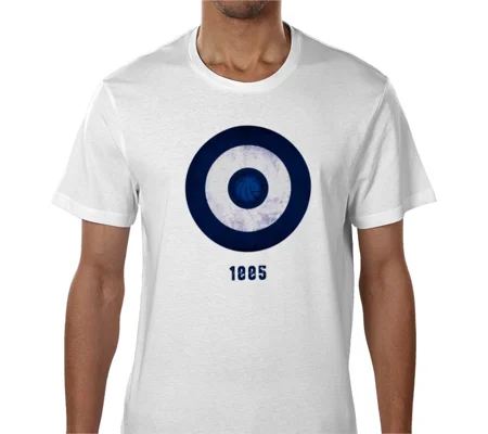 Millwall Mod Target Retro T-Shirt