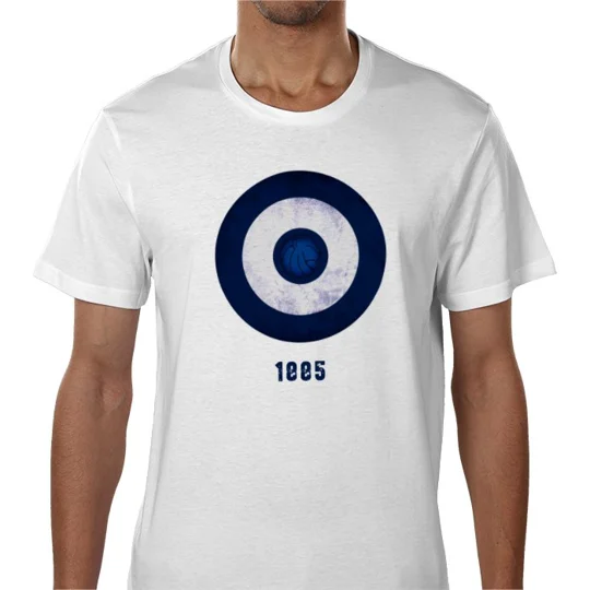 Millwall Mod Target Retro T-Shirt