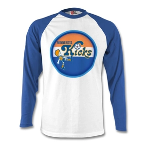 Minnesota Kicks Iconic Retro Long Sleeved T-shirt