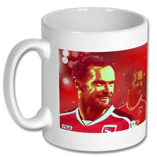 Morecambe Stewart Drummond Club Legend Mug