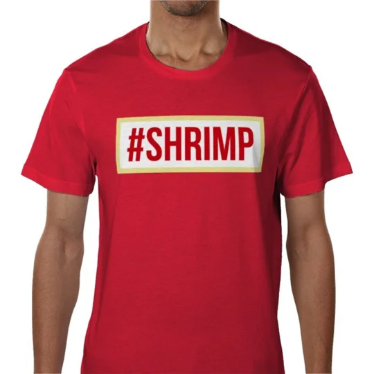 Shrimp Hashtag Fan T-Shirt