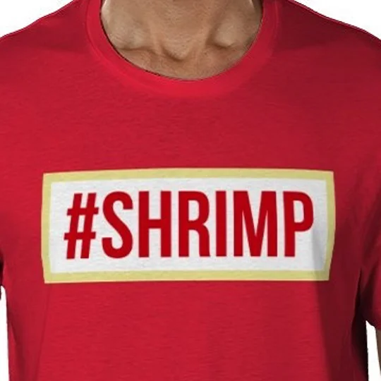 Shrimp Hashtag Fan T-Shirt