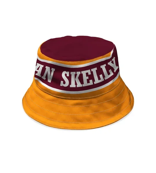 Motherwell retro bucket hat inspired by the 1987 home kit