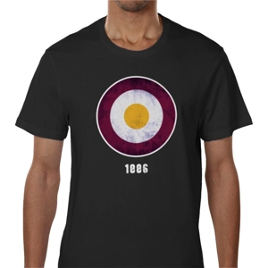 Motherwell Mod Target Retro T-Shirt