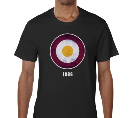 Motherwell Mod Target Retro T-Shirt