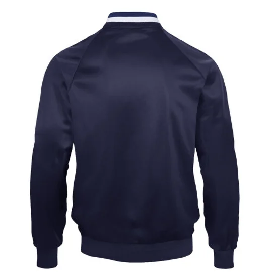 Official Tottenham Hotspur mens track top with THFC branded zip and pockets