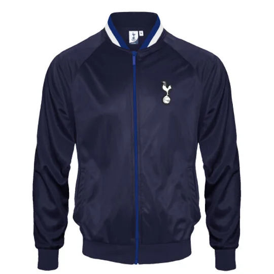 Tottenham Hotspur FC retro track jacket with woven THFC club crest
