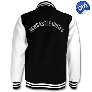 Newcastle United FC Retro Style Varsity Jacket