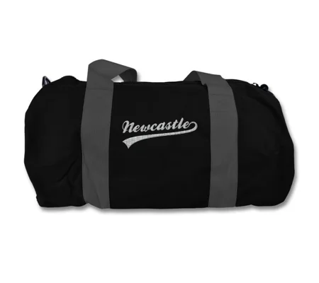 Newcastle Retro Style Football Holdall Bag | Vintage Kitbag