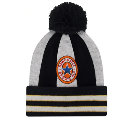 Newcastle Colours 97 Retro-Style Bobble Hat