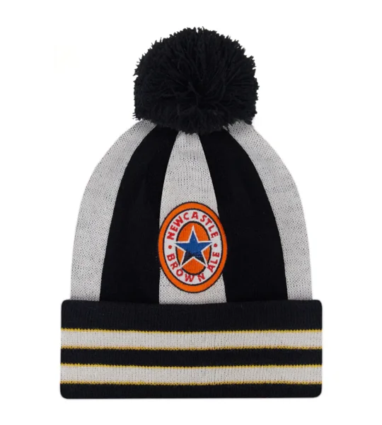 Newcastle Colours 97 Retro-Style Bobble Hat