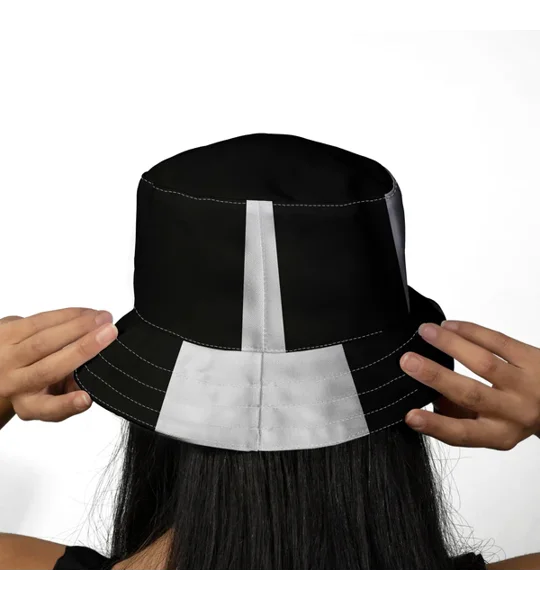 Newcastle retro football bucket hat inspired by the 1996 home era
