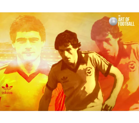 Newport County AFC Kevin Moore Iconic Legend Digital Print