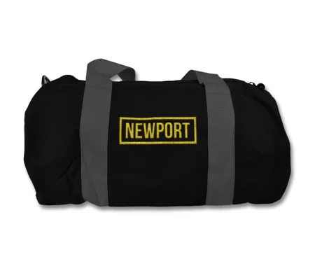 Newport-Inspired Retro Style Football Holdall Barrel Kitbag