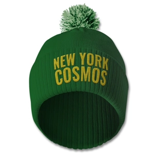 New York Cosmos Embroidered Retro-Style Bobble Hat