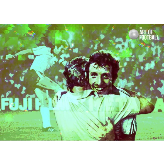 Northern Ireland Gerry Armstrong Iconic 1982 World Cup Digital Print