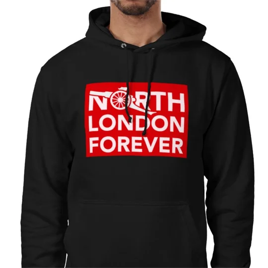 Official North London Forever Black Hoodie
