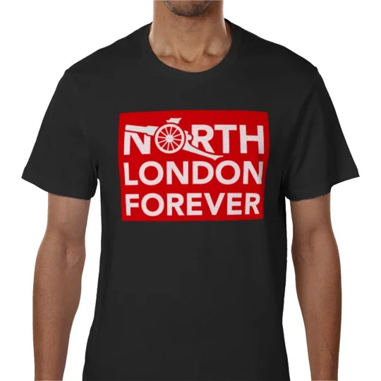 Official North London Forever Black T-Shirt